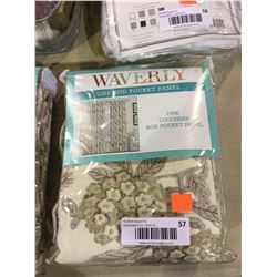 Waverly One Rod Pocket Panel (52" x 84")