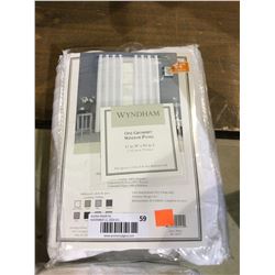 Wyndham One Grommet Window Panel (52" W x 84" L)