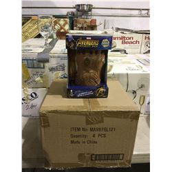 Case of 4 Marvel Avengers Infinity War Glow Buddies LED Light Up Toys
