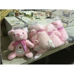 Bag of 6 PetSmart 2019 "Hope" Bunny Plush Toys