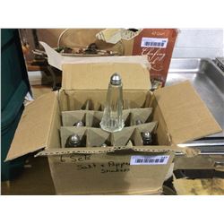 Box of 12 Salt and Pepper Shakers
