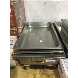 Stainless Steel Rectangular Chafing Dish w/ Inserts