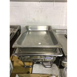 Stainless Steel Rectangular Chafing Dish w/ Inserts