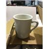 Image 2 : Case of ~36 Rego Plain White Coffee Mugs