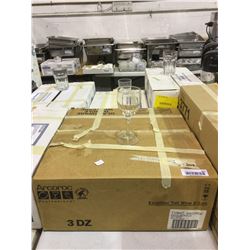 Case of 36 Arcoroc Tall Wine Glasses 8 1/2 oz