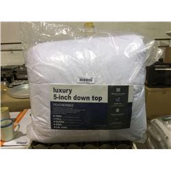 Featherbed Full Size Luxury 5" Down Top