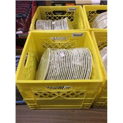 Crate of ~24 Porcelain Plates
