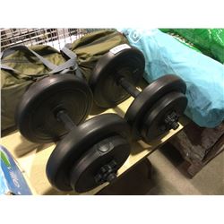 Set of 2 Adjustable Dumbbells(20lbs each)