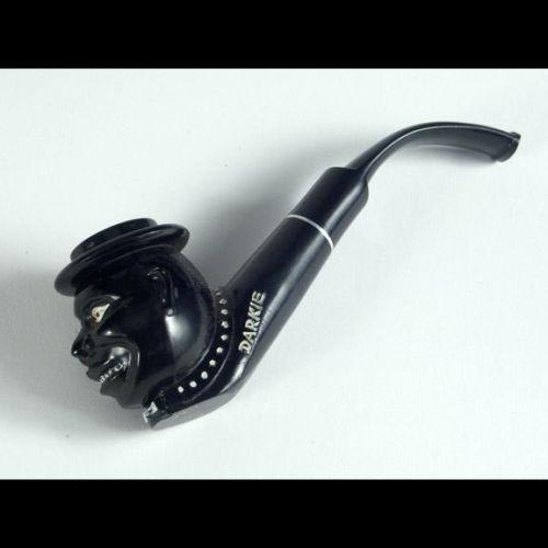 SMOKING PARAPHERNALIA Two smoking pipes, One is a Pub Pipe with white