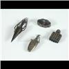 Image 1 : SILVER PLATE and STERLING LOT: A lot of five small objects of a personal nature including three perf