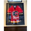 Image 1 : Framed Calgary Flames Jersey