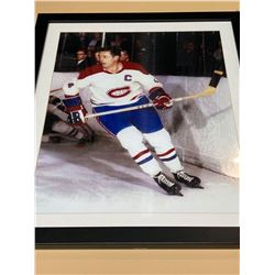 Framed collector NHL Picture Jean Beliveau