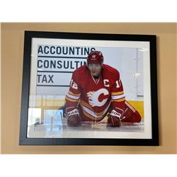 Framed collector picture NHL Jerome Iginla