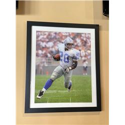 Framed collector picture NFL Barry Sanders