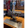 Image 1 : Perlick 6 head beer dispensing system with tap heads -BUYER MUST INSURE ALL DISCONNECTIONS ARE PROFE