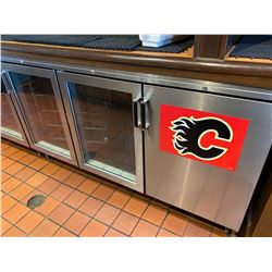Perlick Model BR72 triple door REMOTE back bar cooler - includes compressor/condensor-BUYER MUST INS