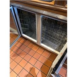 Perlick Model BR72 triple door REMOTE back bar cooler - includes compressor/condensor - BUYER MUST I