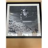 Image 1 : Large Black and White Framed Ski Picture