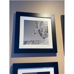 Framed Hanging cliff picture