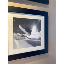 Framed Sunrise run picture