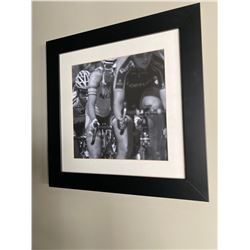 Framed cycle road picture
