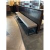 Image 2 : Grey Bench Seating approx 12 ft long
