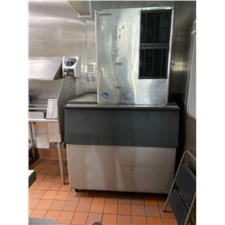 HOSJIZAKICommercial high output ice maker with insulted freezer hopper