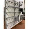 Image 1 : Wire wall racking system includes shelves and brackets-buyer must remove