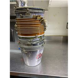 Lot of coors beer buckets