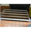 Image 1 : Aluminum Floor Stand shelf approx 3ft x 1.5ft