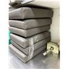 Image 2 : Lot of 6 new upholstered seat cushions