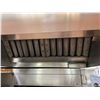 Image 8 : Lincoln Model 1600 Gas Triple Deck Gas Conveyor Pizza Oven . Sold with custom size hood exhaust (dis
