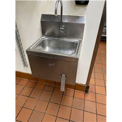 HANDS FREE Stainless hand wash sink - BUYER MUST PROFESSIONALLY DISCONNECT AND CAP