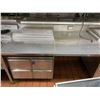 Image 2 : Quest Heated 4 drawer Stainless 3 ft work prep station-- BUYER MUST PROFESSIONALLY REMOVE, DISCONNEC