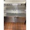 Image 2 : Quest double door refrigerated prep counter 5 ft-- BUYER MUST PROFESSIONALLY REMOVE, DISCONNECT AND 