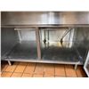 Image 4 : Quest double door refrigerated prep counter 5 ft-- BUYER MUST PROFESSIONALLY REMOVE, DISCONNECT AND 