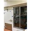 Image 1 : Walk In cooler.Freezer Combo - Cooler Approx 18ft x 8 ft with sliding glass access doors on side. ha