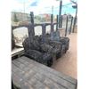 Image 1 : Lot of patio furniture includes8 square tables and 20 wicker chairs