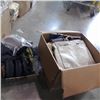 Image 1 : Box of new ice guard straps, shoes and bags