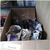 Image 2 : 3 boxes of glasses, coffee pot and vases