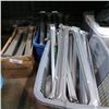 Image 1 : 3 BINS OF 24 INCH SUPPORT BRACKETS