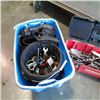 Image 2 : Tote, toolbox and box of tools