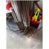 Image 3 : BUNDLE OF PICKAXES, PITCHFORKS AND GARDEN TOOLS