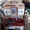 Image 2 : KIDS KITCHEN PLAYSET, BUS STORAGE BOX W/TOYS AND SCOOTER