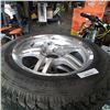 Image 2 : Set of four goodyear nordic p185/65 R15 tires on multi bolt rims