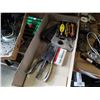 Image 2 : TRAY OF SOLDERING IRONS, SOLDER AND STAPLERS WITH STAPLES