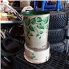 Image 1 : VINTAGE CANNISTER SET - WASTE BIN, LIDDED PLATTER