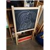 Image 2 : 6 KIDS WHITEBOARD BLACKBOARDS WITH PAPER ROLLS