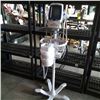Image 1 : WELCHALLYN SPOT VITAL SIGNS LXI MEDICAL DEVICE ON STAND