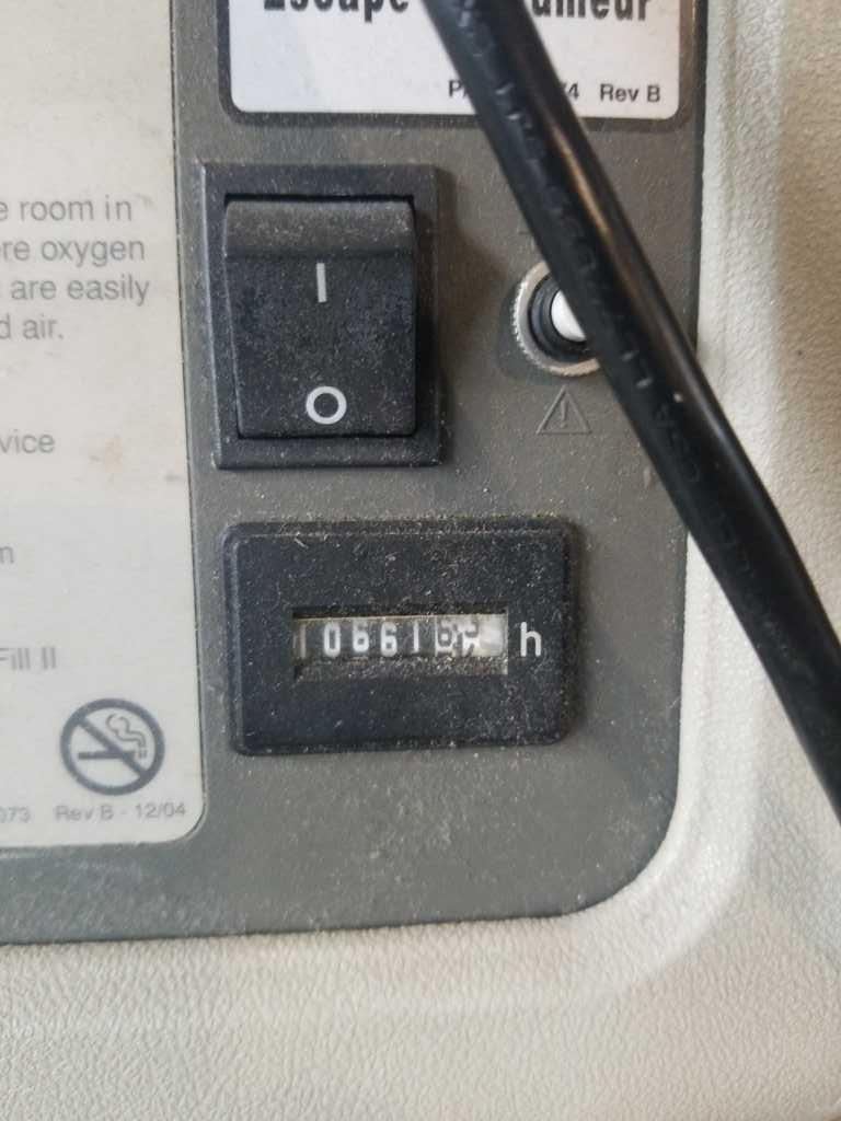 INVACARE PLATINUM 10 HOME OXYGEN CONCENTRATOR AND INVACARE HOMEFILL II ...